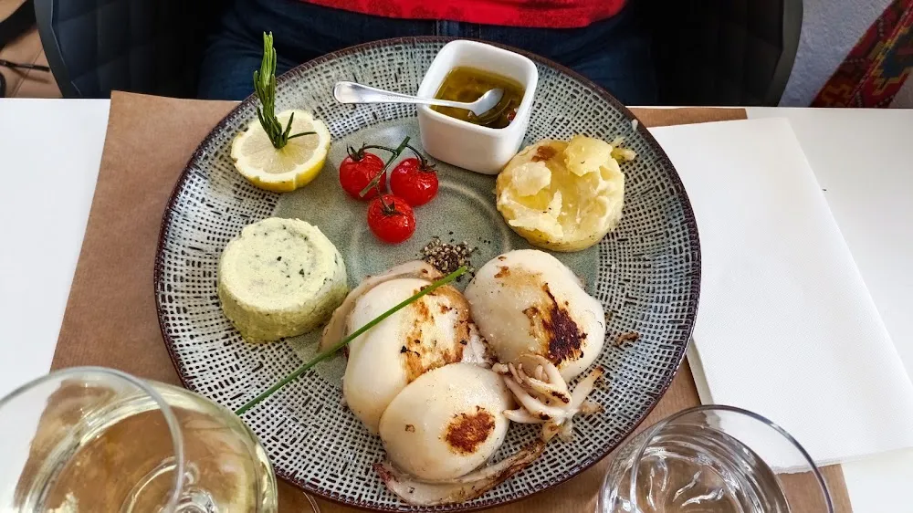 Seiches À la Plancha